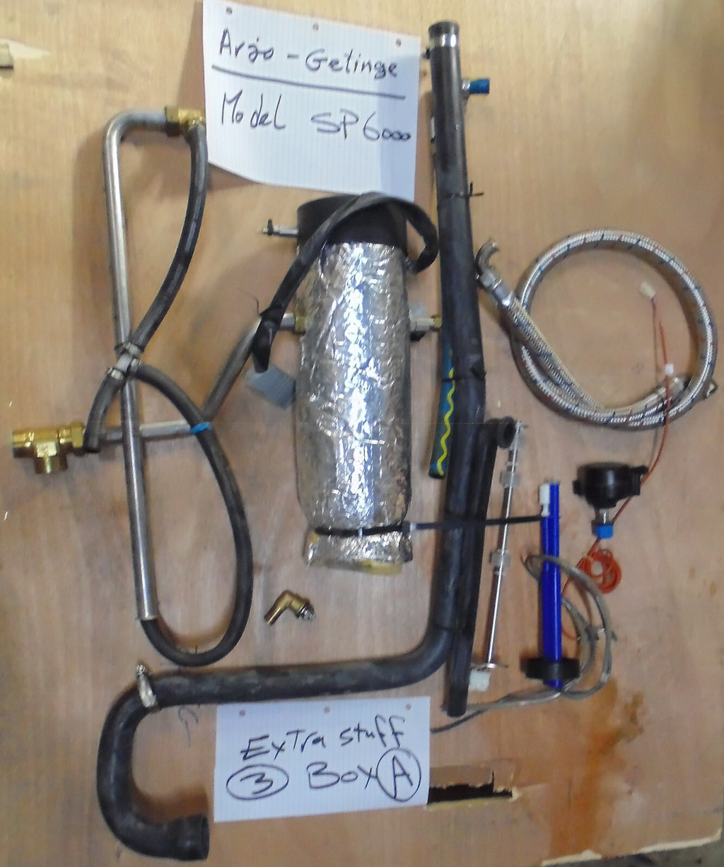 ARJO GETINGE SP6000 PARTS AS PICTURES USED---