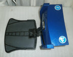 Quantum Q6 Edge Foot Rest Leg Rest with Blue Front Panel Cover