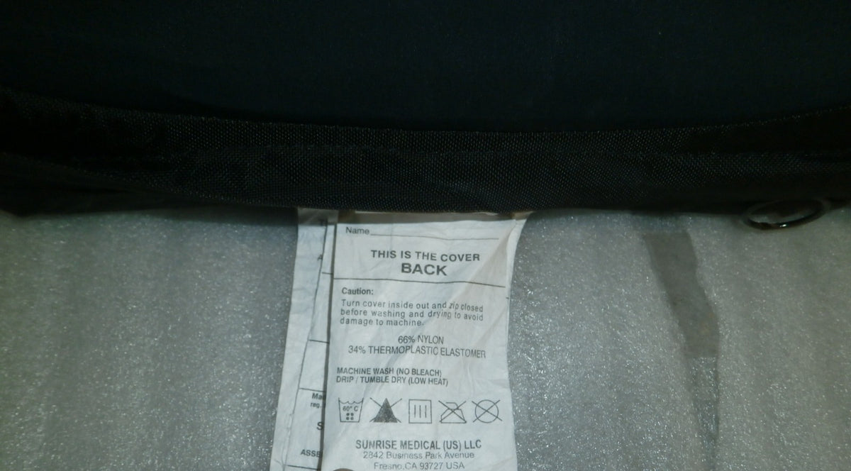 Wheelchair Jay Union Cushion 119751-017 Size 15 x 19 X 4.5" W/ COVER GOOD CONDI