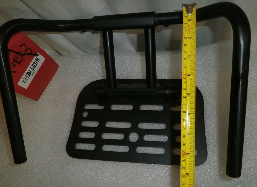 WHEELCHAIR FOOTREST DISTANCE BETWEEN PIPES 13 INCH DIAMETER OF PIPE