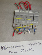 4 OF BUSSMANN CHM11 FUSE BLOCK AS PICTURES