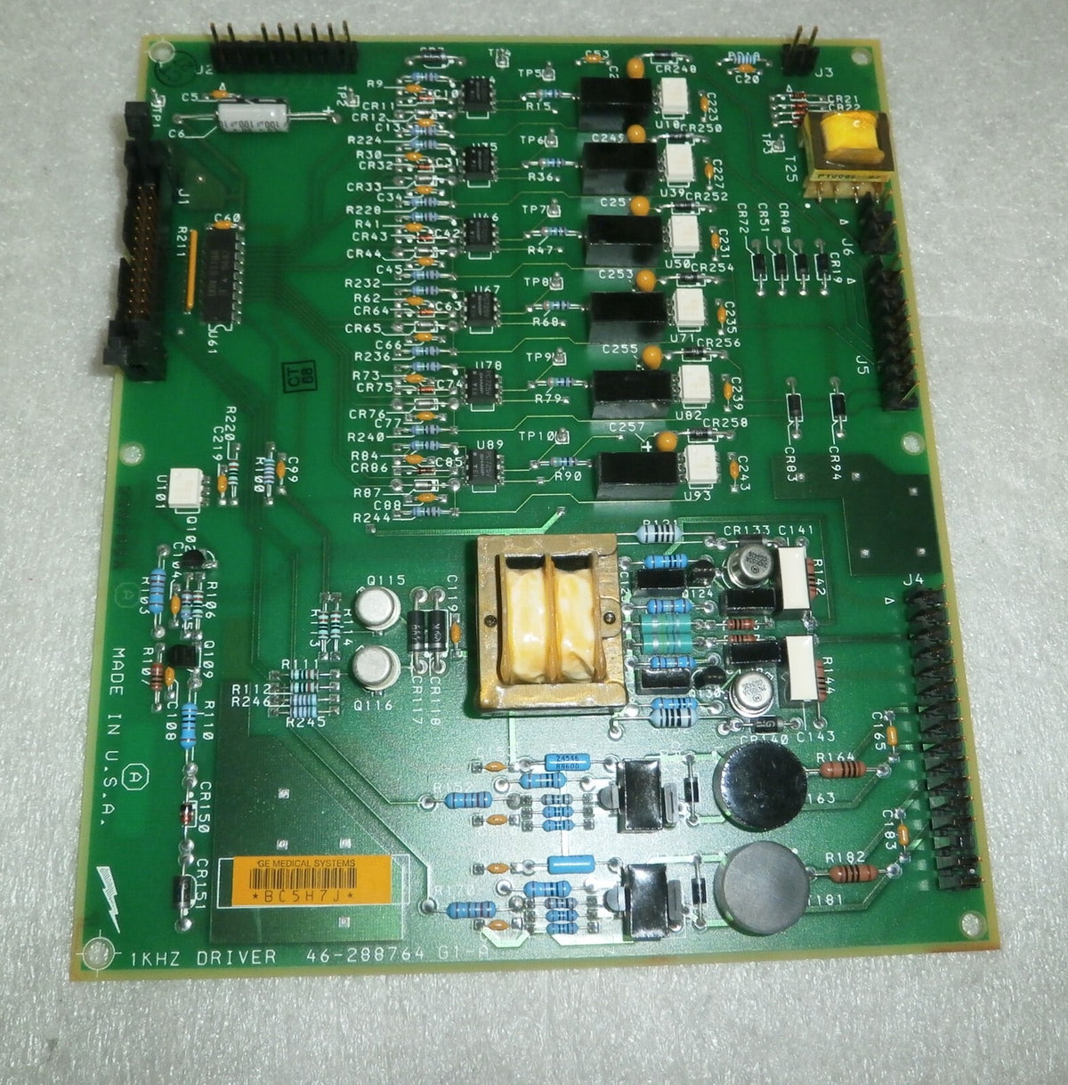 GE AMX-4 46-264986-G2-A CONTROL BOARD DRIVER & DRIVER BOARD 46-288764 G1-A