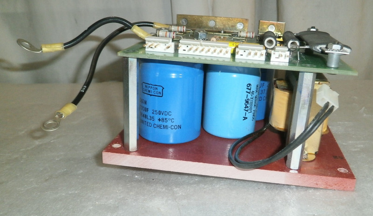GE AMX 4 Plus GE 46-288504 G1-A Capacitor Board With 46-303861P1 Good Condition