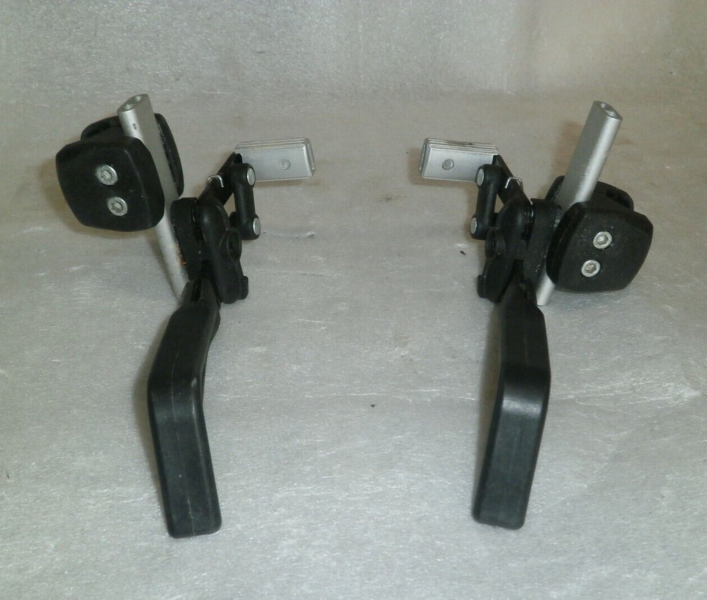 Wheel Locks Wheelchair Long Hand Brake Pull Push Assembly Pair Left Right