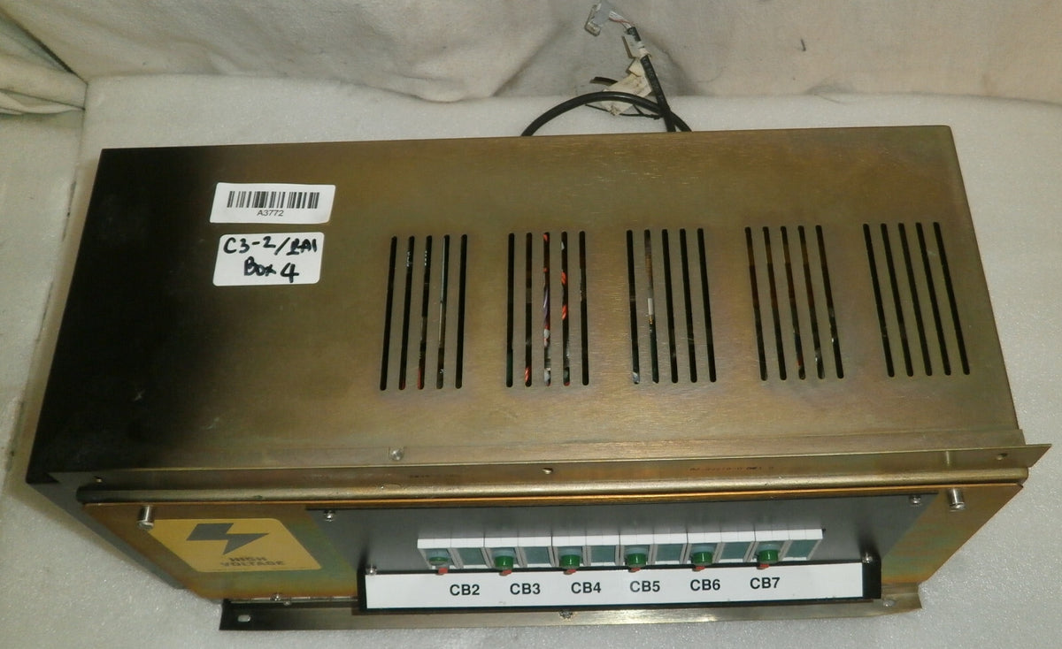 ASP Sterrad 100S Sterilizer 02-02270-0-001 Main Power Supply Enclosure Assembly