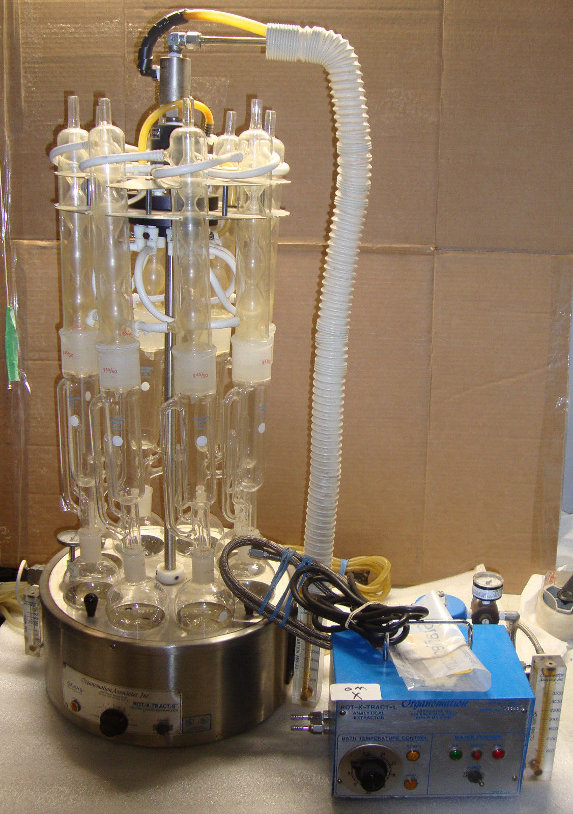 ROT-X-TRACT-S SOLID LIQUIED EXTRACTOR WITH ROT-X-TRACT-L ANALYTICAL EXTRACTOR...