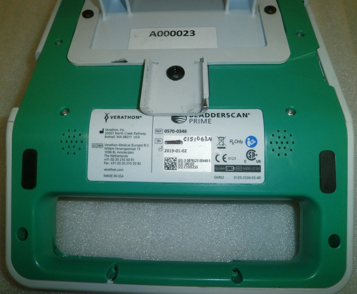 Verathon BladderScan Prime Plus Scanner 0570-0346
