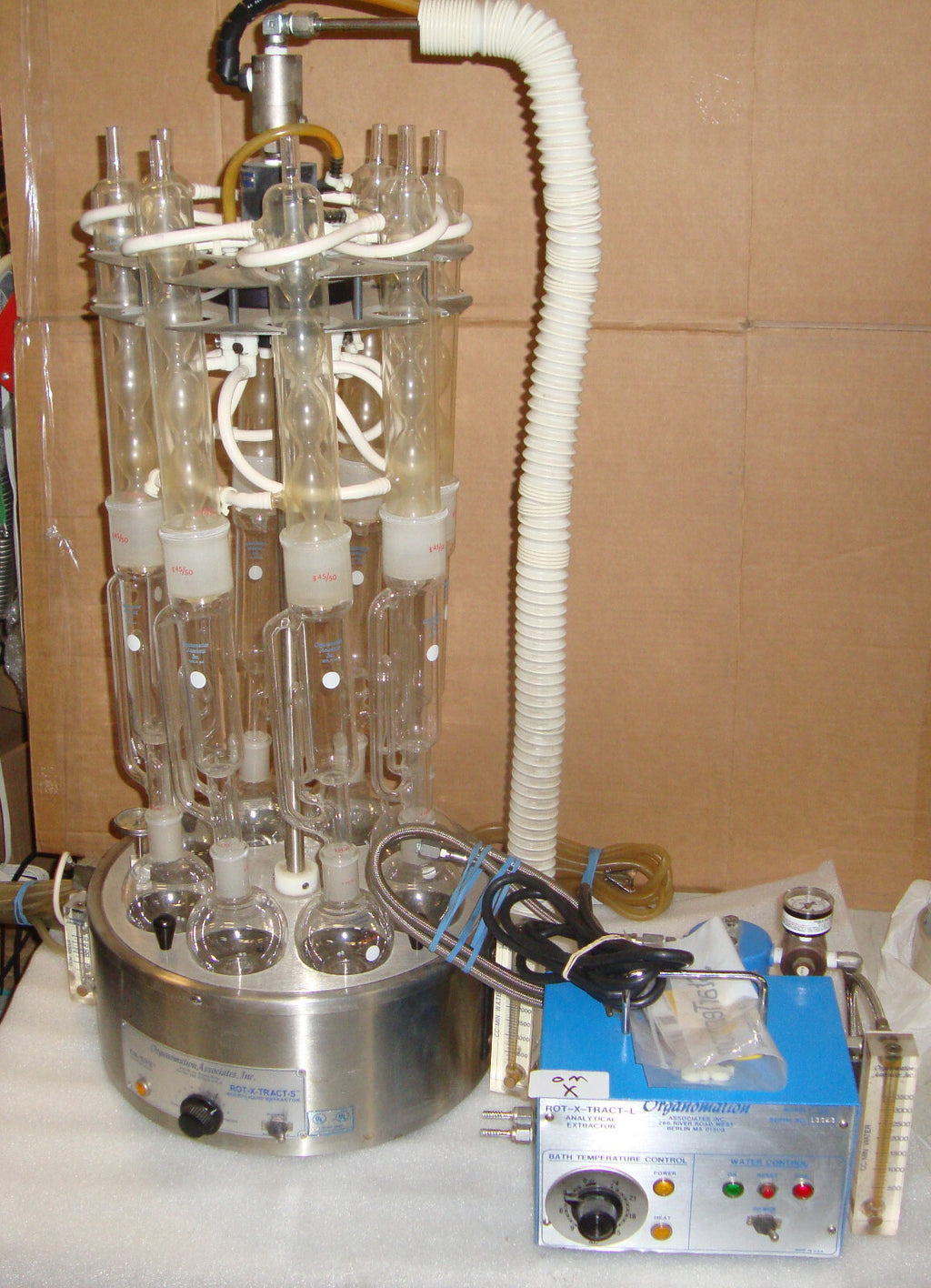 ROT-X-TRACT-S SOLID LIQUIED EXTRACTOR WITH ROT-X-TRACT-L ANALYTICAL EXTRACTOR...