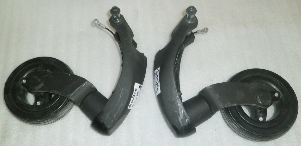 Set of 2 Parts Back Caster Frames as Photo Good Condition