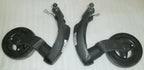Set of 2 Parts Back Caster Frames as Photo Good Condition