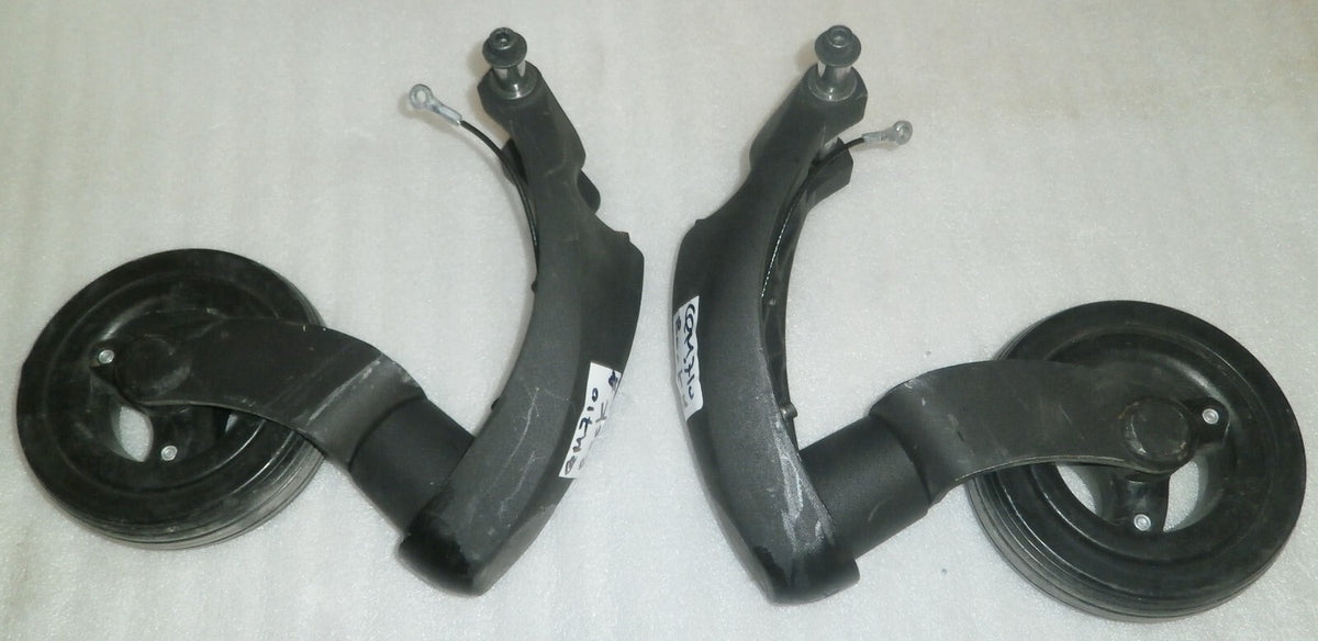 Set of 2 Parts Back Caster Frames as Photo Good Condition