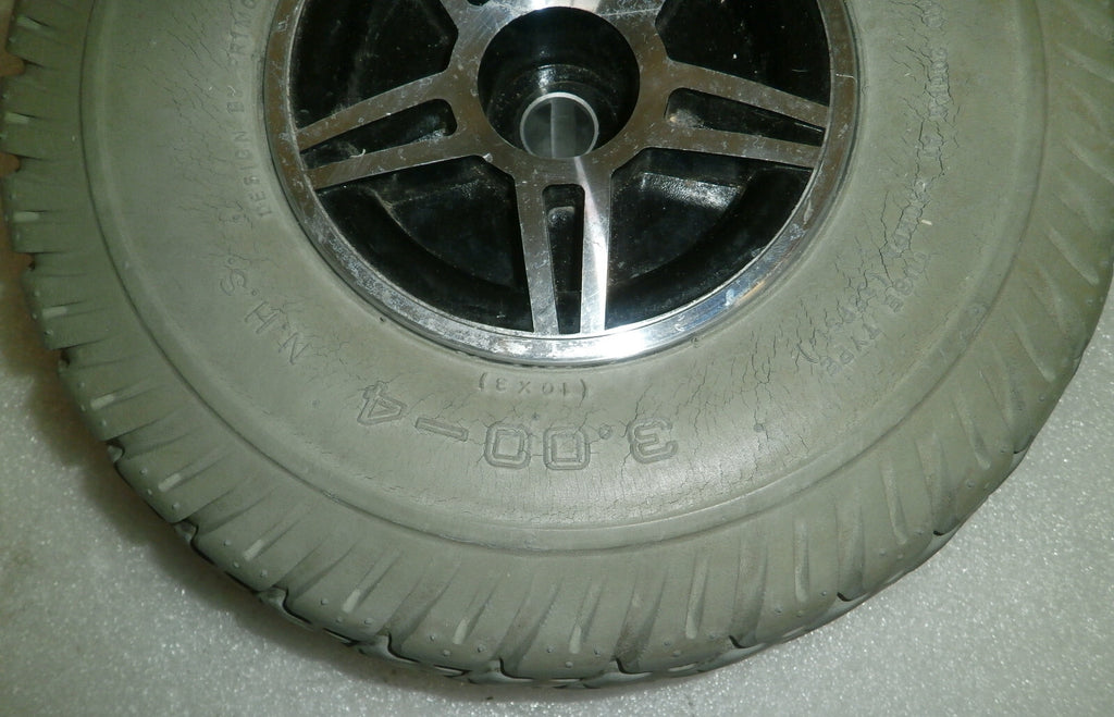 TWO PRIMO POWER TRAX WHEELCHAIR WHEELS 3.00-4 FROM JET 3 ULTRA