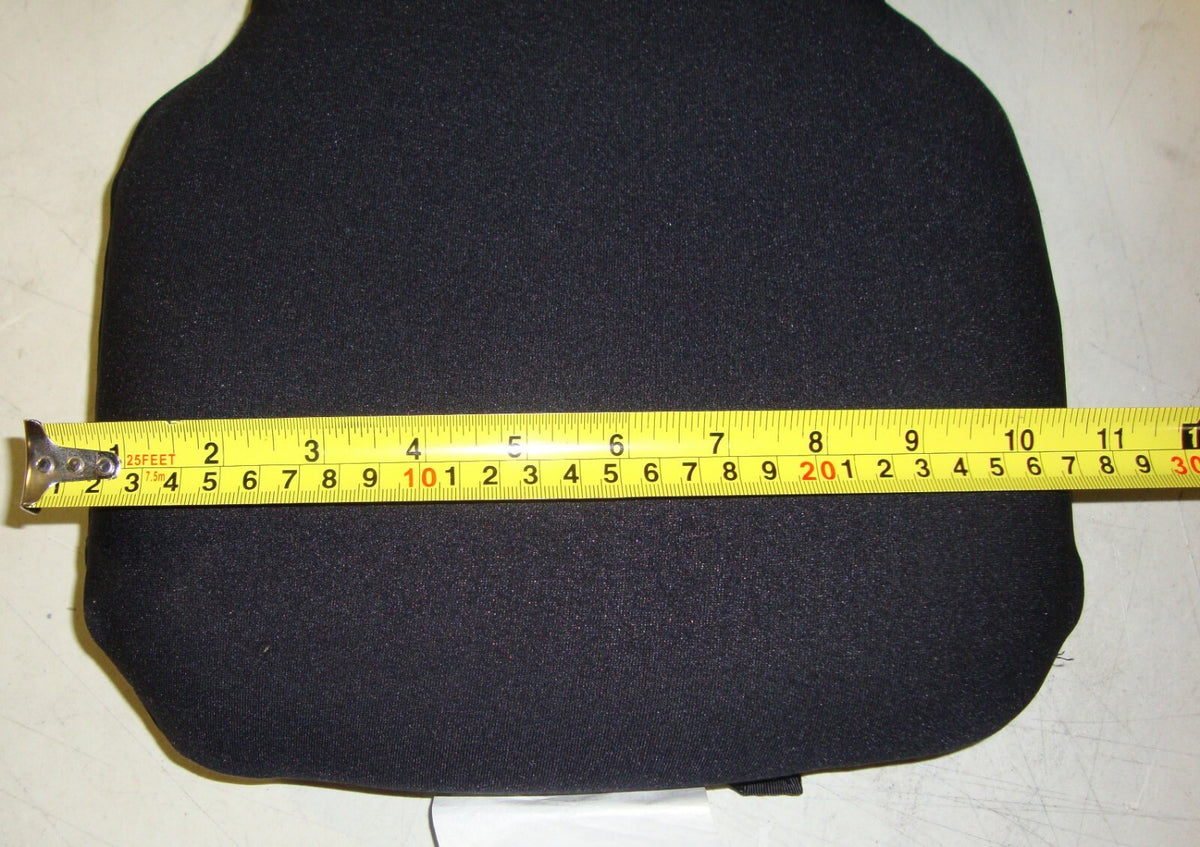 INVACAIRE WHEELCHAIR CURVED BACK 12x19 INCH