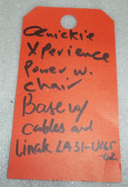 QUICKIE XPERIENCE WHEELCHAIR TILT BASE WITH LINAK ACTUATOR LA31-U265 GOO