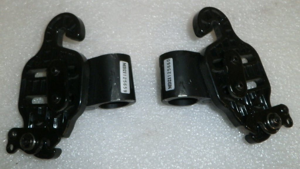 SET OF 2 MOTION COMPOSITES HELIO WHEELCHAIR BACK REST MOUNTS AS PHOTO