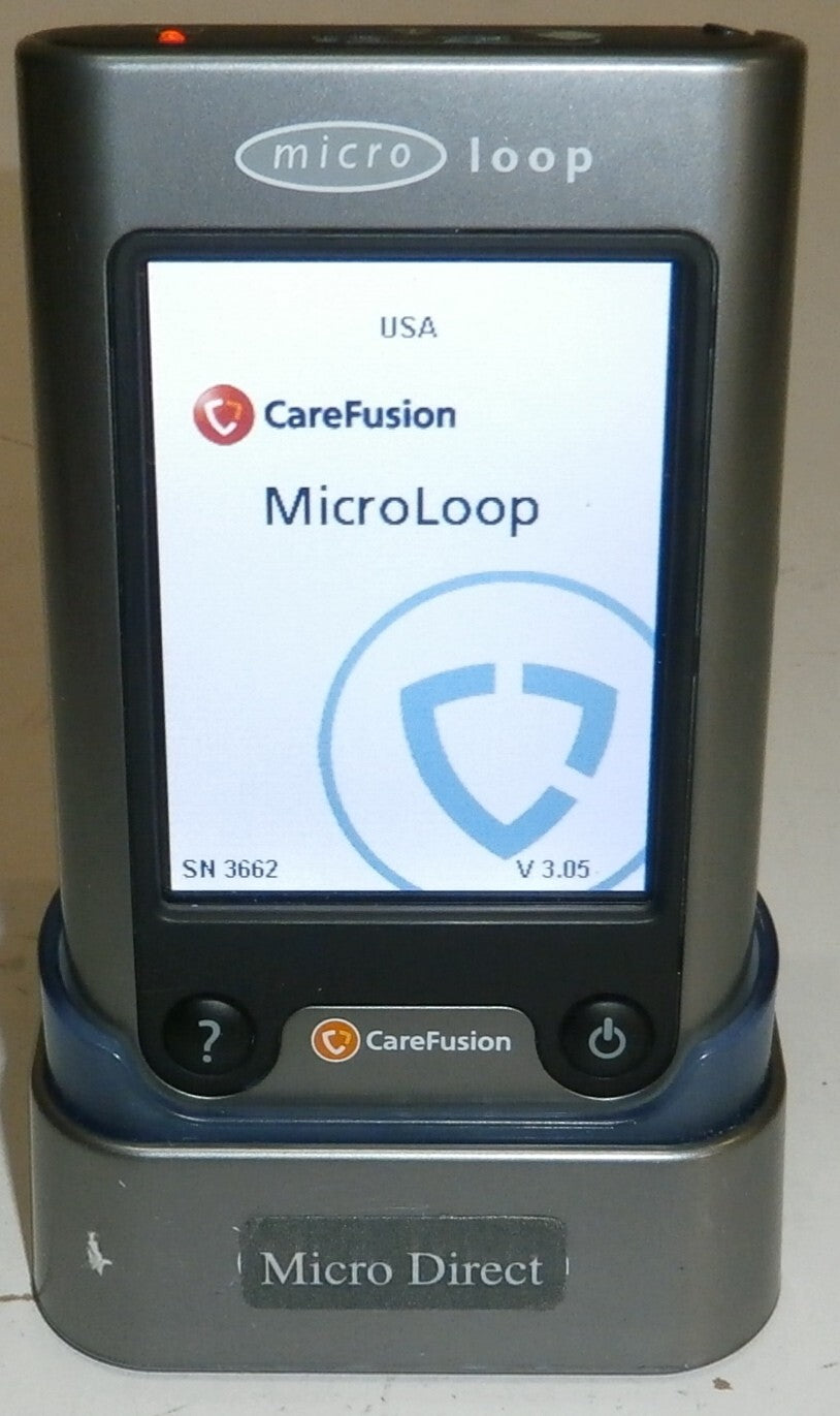 Carefusion Viasys Vyaire Microloop Spirometer ML3535 w/ Adapter & Accessories