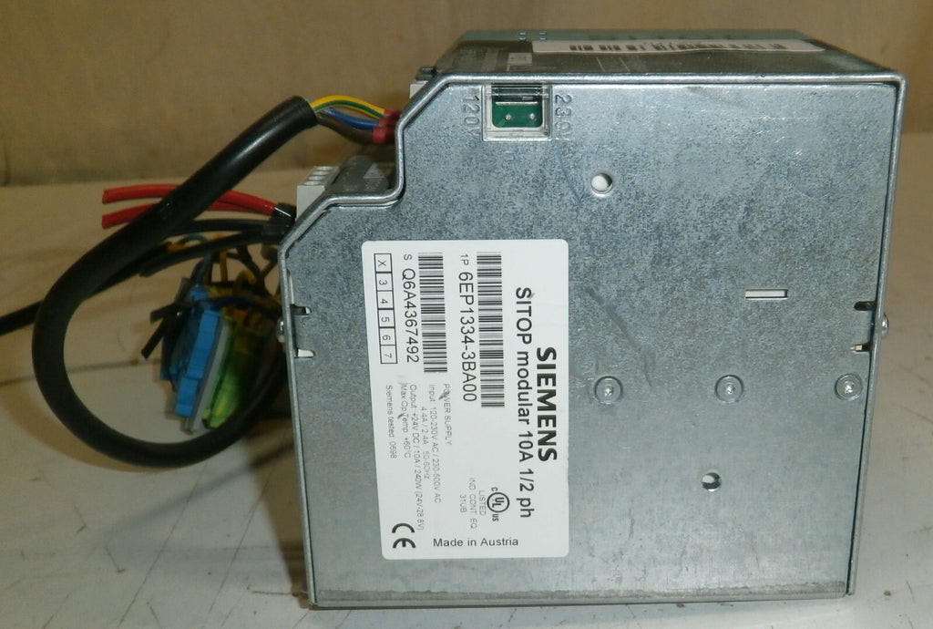 SIEMENS SITOP MODULAR 6EP1 334-3BA00 10A 0.5PH USED GOOD CONDITION 150=20