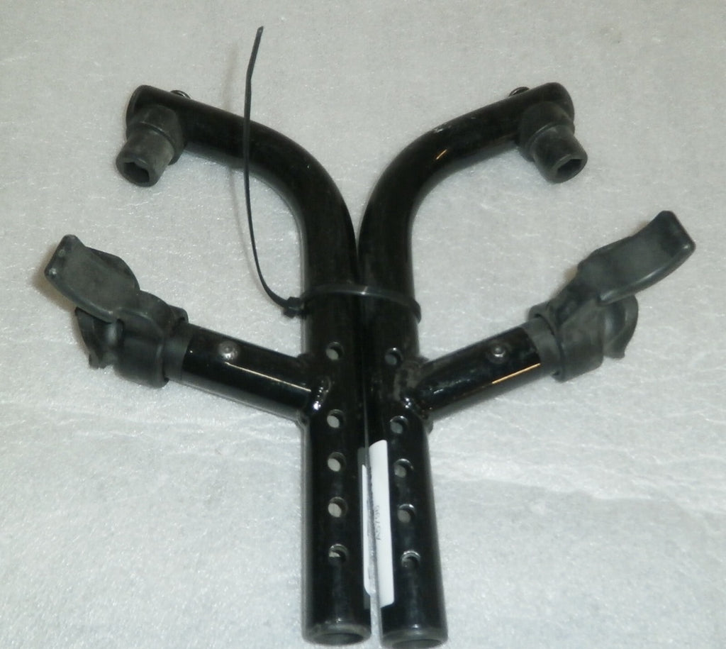 SET OF 2 WHEELCHAIR FOOT REST FRAMES DIMENSION AS PHOTO