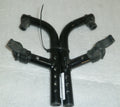 SET OF 2 WHEELCHAIR FOOT REST FRAMES DIMENSION AS PHOTO