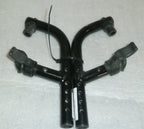 SET OF 2 WHEELCHAIR FOOT REST FRAMES DIMENSION AS PHOTO