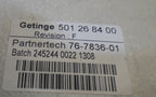 ARJO GETINGE SP6000 CONTROL PANEL 501 26 8400 REF F USED