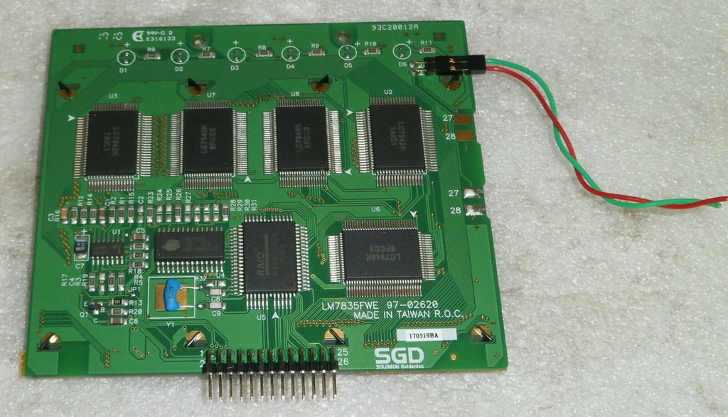 ORIGINAL LCD DISPLAY SCREEN LM7835FWE 97-02620 USED GOOD CONDITION