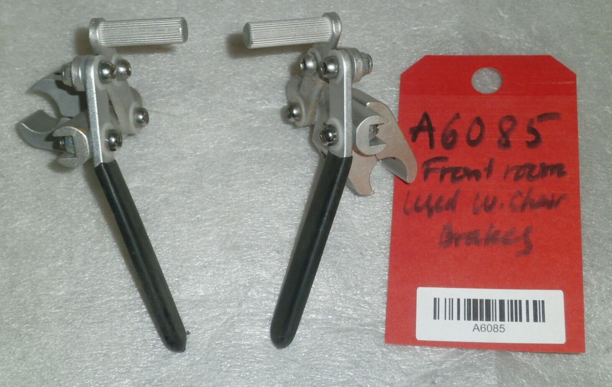 Wheel Locks Wheelchair Long Hand Brake Pull Push Assembly Pair Left Right