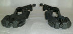 SET OF WHEELCHAIR FOOT REST GOOD CONDITION WITH MOUNT PLATES DIMENSION AS PHOTO