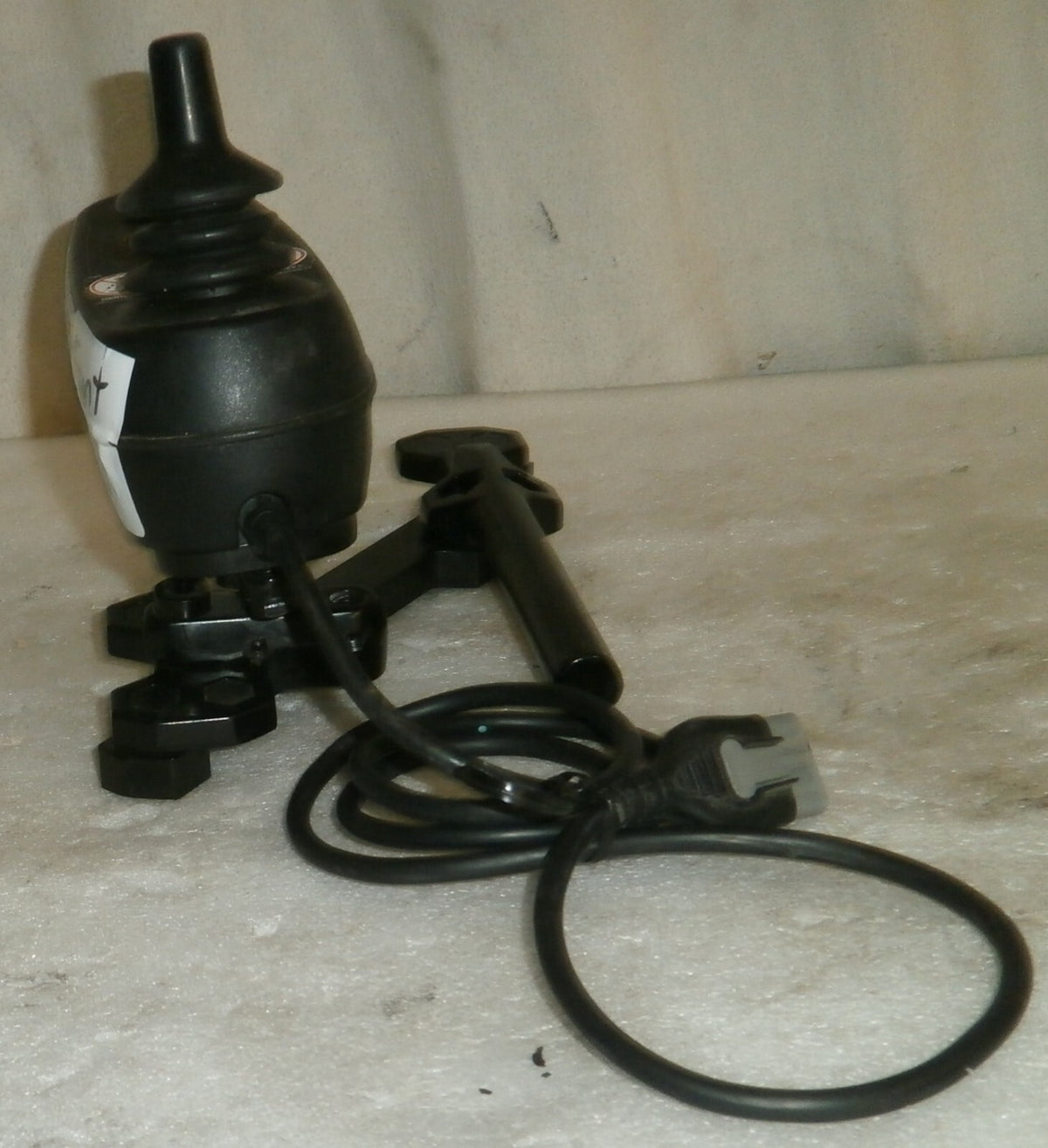 SET OF QUICKIE QUANTUM 600-610 POWER WHEELCHAIR JOYSTICK WITH CABLE AND FRAME