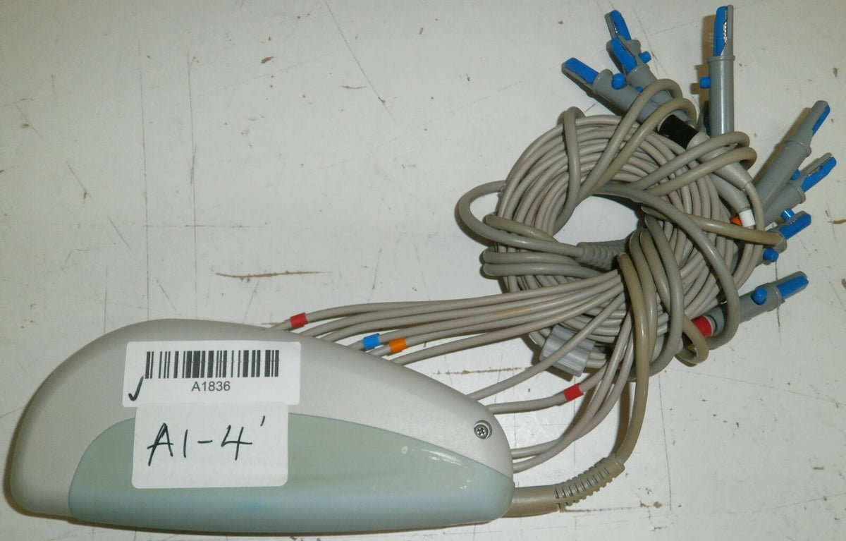 Philips 453564076881 M5042 IPX4 Page writer ECG Module with Lead Cables