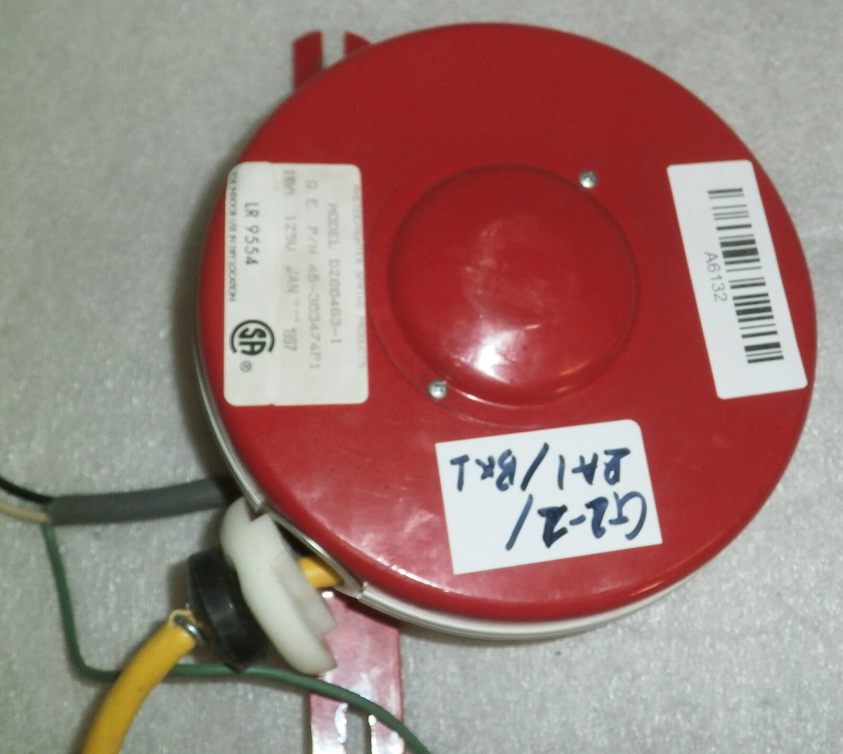 GE AMX-4 Cord Reel PN: 46-303474P1 Ametek Model D200463-1