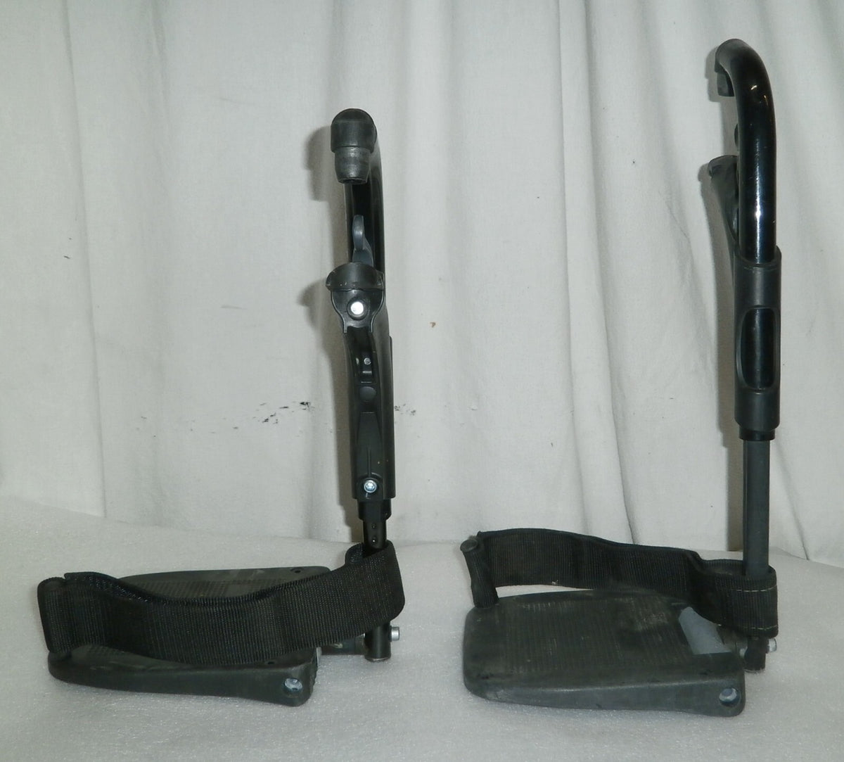 Pair of Invacare Action Leg rest for Wheelchair Has some Rust on Bolt