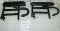 PAIR OF WHEELCHAIR ARM REST LEFT AND RIGHT WITH MOUNTS FOR QUICKIE QM-710