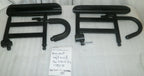 PAIR OF WHEELCHAIR ARM REST LEFT AND RIGHT WITH MOUNTS FOR QUICKIE QM-710