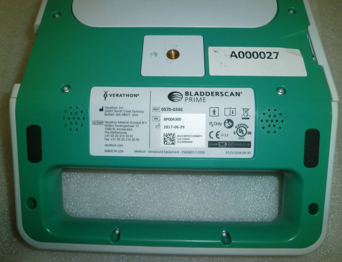 Verathon BladderScan Prime Scanner 0570-0346