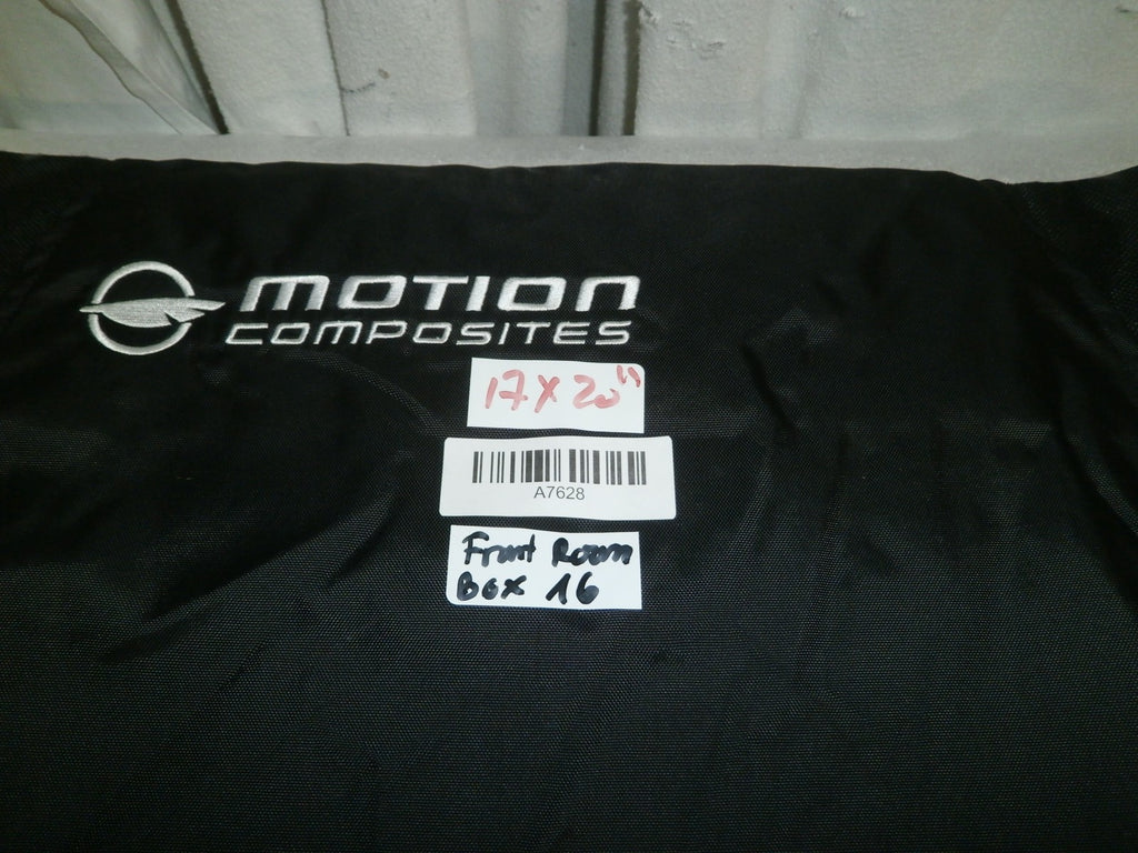 Motion Wheelchair Fabric Adjust Back cover Upholstery Size 17x20" Good Condition