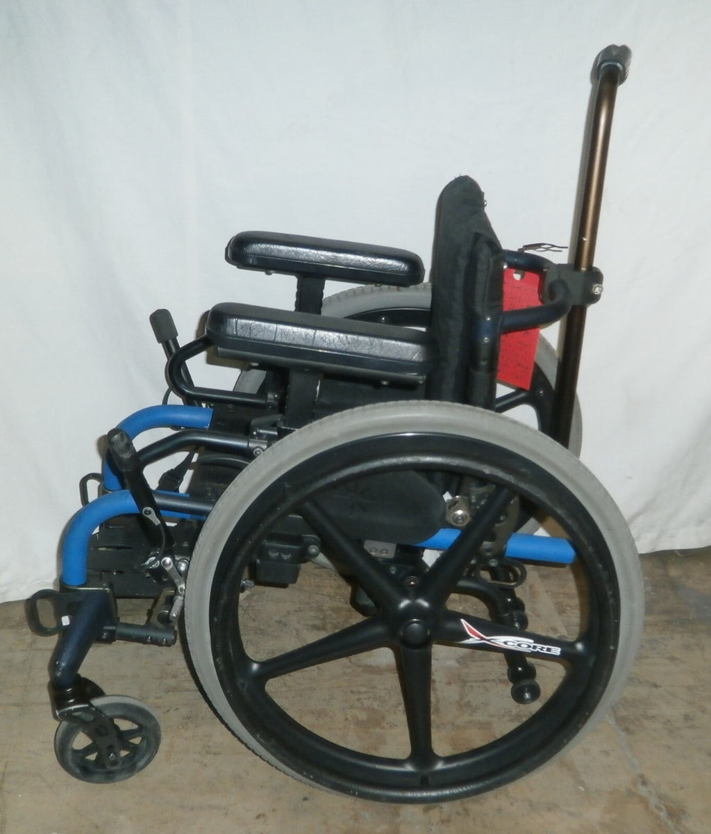 KI MOBILITY LITTLE WAVE CLIK WHEELCHAIR 10 INCH SEAT WIDTH, ADJUSTABLE HEIGHT