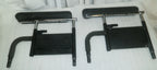 PAIR OF WHEELCHAIR ARM REST LEFT AND RIGHT WITH MOUNTS FOR QUICKIE QM-710