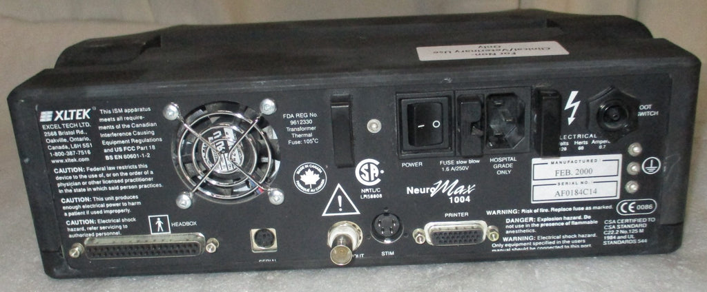 XLTEK NeuroMax 1004 EMG (no head box)