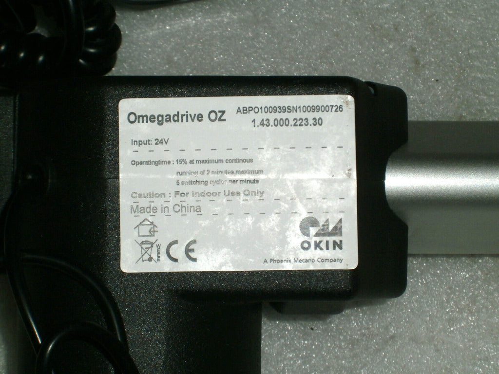 TWO OMEGA DRIVE OZ ACTUATOR AND CONTROL WITH CABLES AS PHOTO USED GOOD