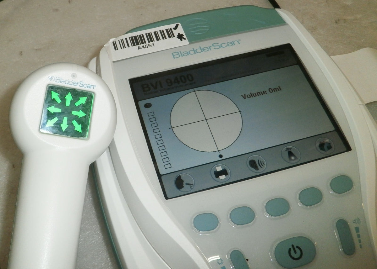 Verathon BVI 9400 Bladder Scan w/ Probe, Battery