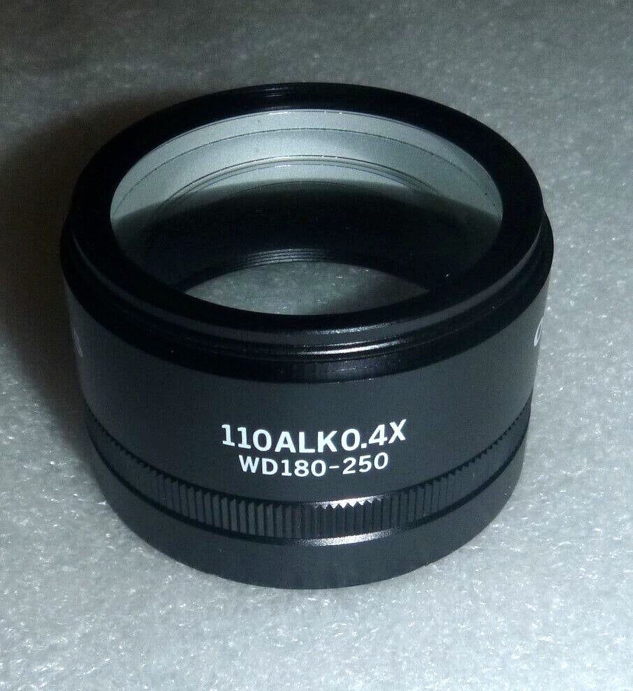 Olympus Microscope Japan Lens 110ALK0.4X for SZ microscopes WD180-250