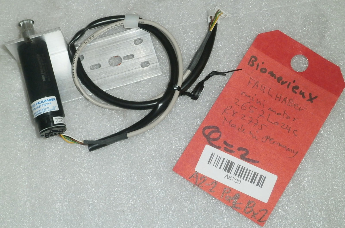 2017 Emag Biomerieux FAULHABER Mini Motor 2657.D0214C Made in Germany
