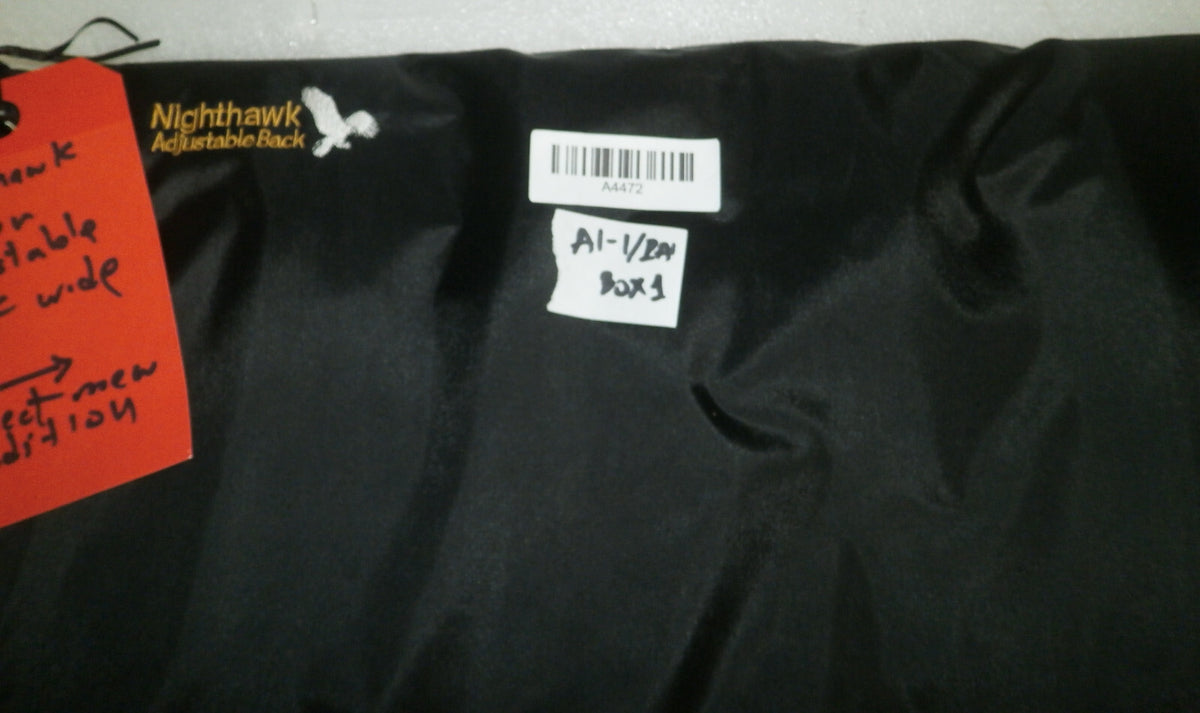 Nighthawk Tension Adjustable Back wide 20" perfect condition