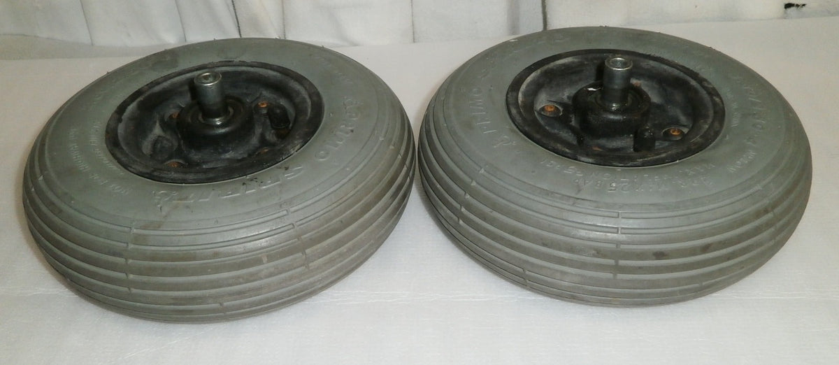 LOT OF 2 PRIMO SPIRIT WHEELS 2.8/2.5/4" GOOD CONDITION