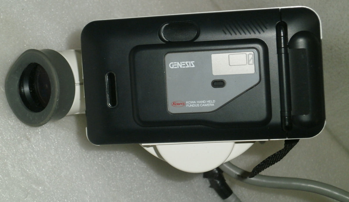 KOWA GENESIS HAND-HELD FIBER OPTIC FUNDUS CAMERA with CARRY CASE AND ACCESSORIES