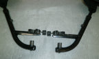 SET OF WHEELCHAIR FOOT REST GOOD CONDITION WITH MOUNT PLATES DIMENSION AS PHOTO