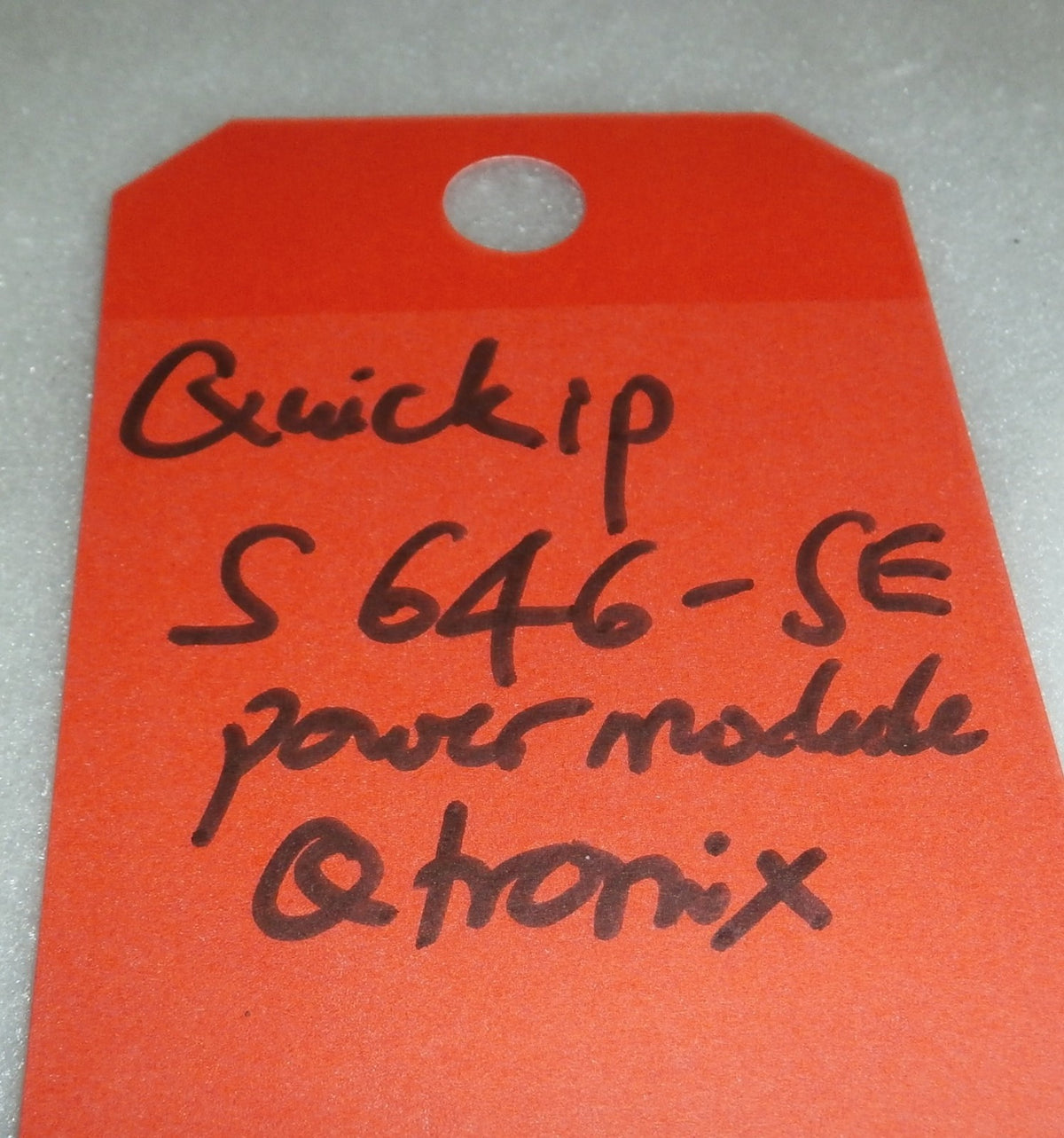 QUICKIE S 646-SE POWER CONTROL MODULE QTRONIX 910062 VERY GOOD CONDITION