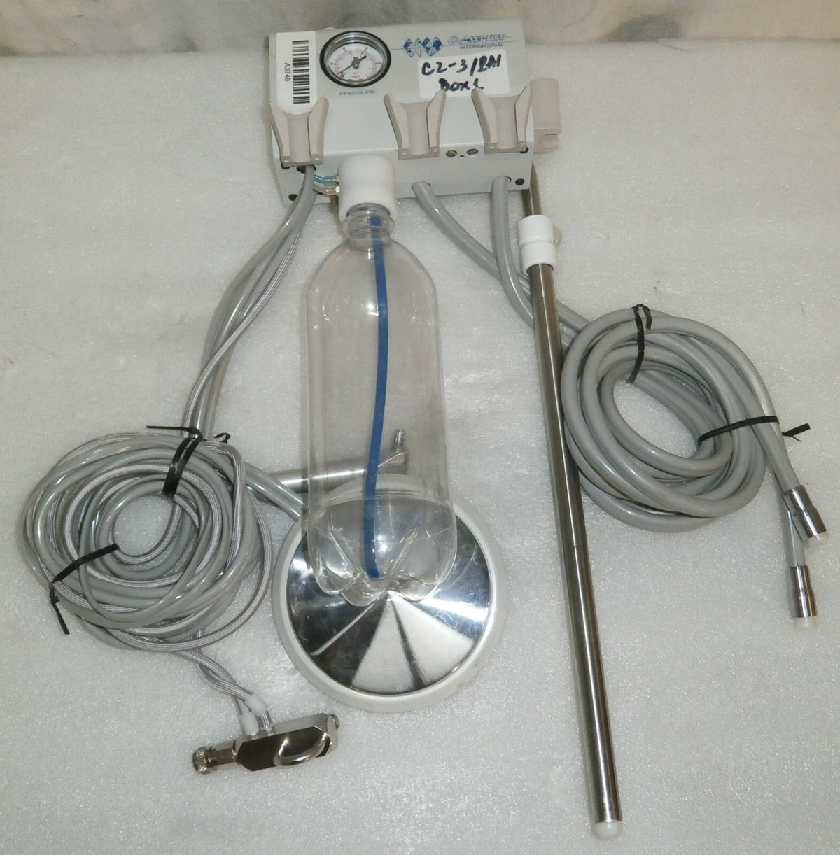 Set of Handpiece Parts from Aseptico TRANSPORT II AEU-425 Dental Transport