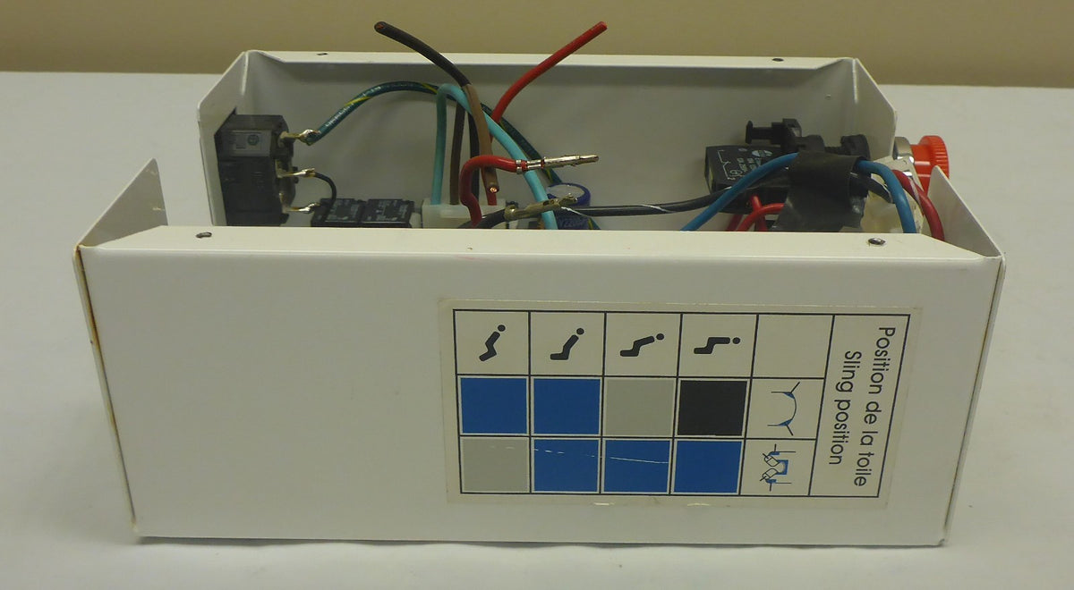 ERGO LIFT BHM CONTROL PANEL BOX W/ CABLES AND SAFETY SWITCH